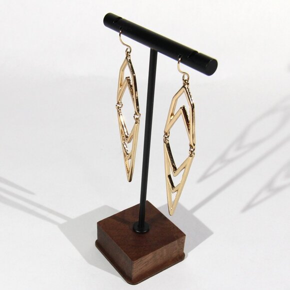 Vintage Art Deco Style Earrings - Picture 3 of 5